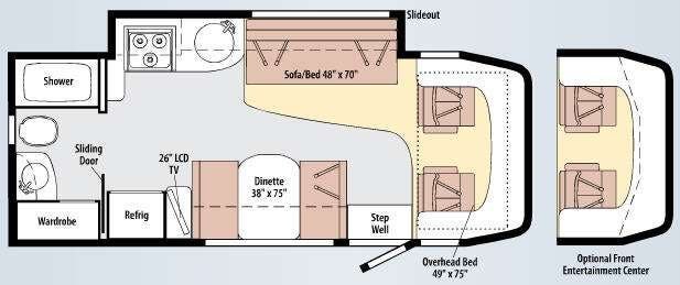 2010 Itasca Navion MTRH. - Used Class C For Sale by Fretz RV in Souderton, Pennsylvania features Slideout