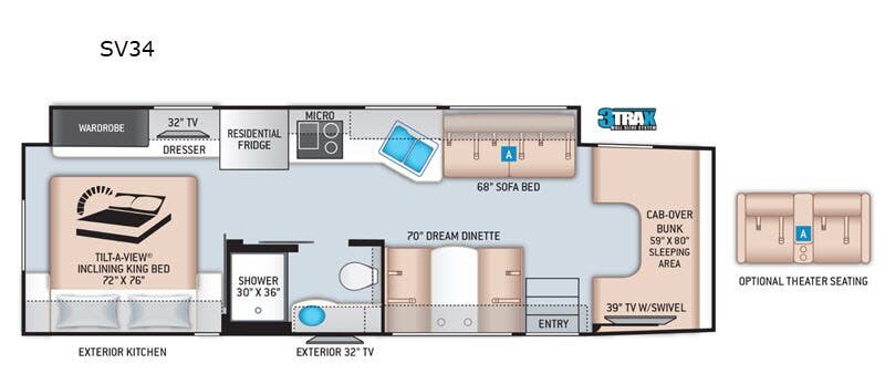 2021 Thor Motor Coach Magnitude MTRH. - Used Class C For Sale by Fretz RV in Souderton, Pennsylvania features Slideout