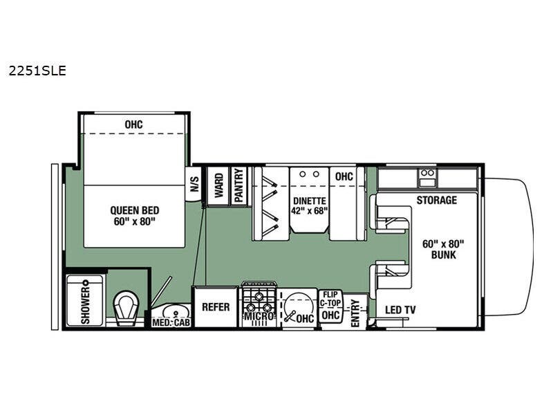 2019 Forest River Forester LE MTRH - Used Class C For Sale by Fretz RV in Souderton, Pennsylvania features Slideout