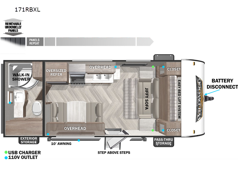 2022 Forest River Wildwood X-Lite 171RBXL - Used Travel Trailer For Sale by Fretz RV in Souderton, Pennsylvania