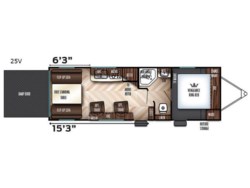 2017 Forest River Vengeance Super Sport 25V - Used Toy Hauler for sale by Fretz RV in Souderton, Pennsylvania