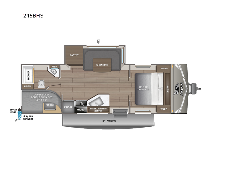2027 Jayco Jay Flight TRL. - New Travel Trailer For Sale by Fretz RV in Souderton, Pennsylvania features Slideout
