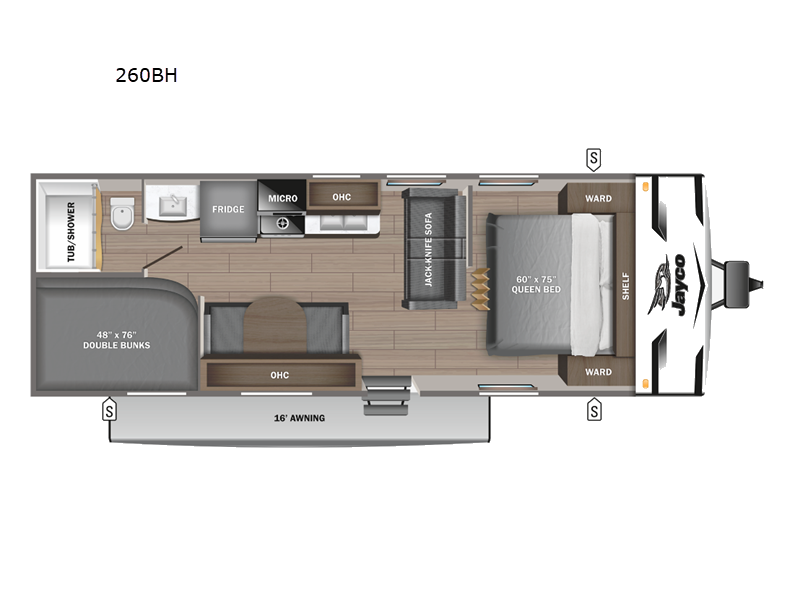 2024 Jayco Jay Flight SLX 260BH - Used Travel Trailer For Sale by Fretz RV in Souderton, Pennsylvania