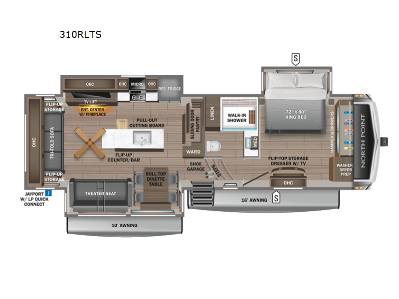 2027 Jayco North Point 310RLTS