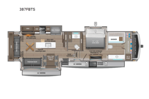 2027 Jayco North Point 387FBTS