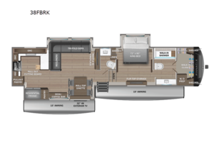 2027 Jayco Pinnacle 38FBRK