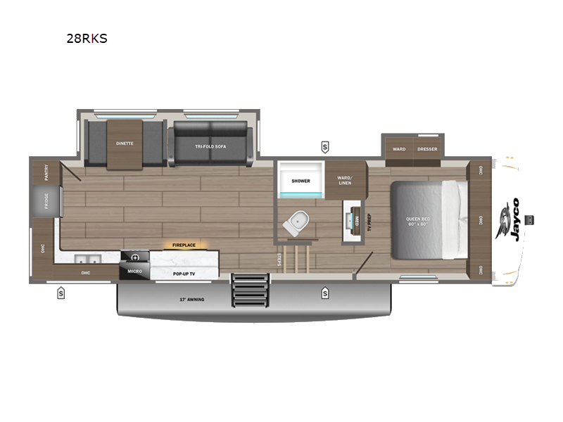 2027 Jayco Eagle SLE 28RKS - New Fifth Wheel For Sale by Fretz RV in Souderton, Pennsylvania features Slideout