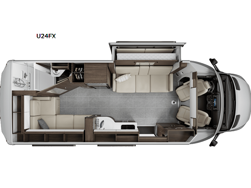 2027 Leisure Travel Unity U24FX - New Class B For Sale by Fretz RV in Souderton, Pennsylvania features Slideout