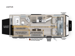2027 Ember RV Overland Series 240TKR - New Toy Hauler for sale by Fretz RV in Souderton, Pennsylvania