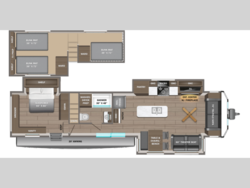 2027 Jayco Jay Flight Bungalow 401 LOFT - New Travel Trailer for sale by Fretz RV in Souderton, Pennsylvania