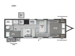 2027 Winnebago Access 25BH - New Travel Trailer for sale by Fretz RV in Souderton, Pennsylvania