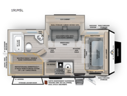 2027 Ember RV Overland Series 191MSL - New Travel Trailer for sale by Fretz RV in Souderton, Pennsylvania