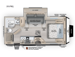 2027 Ember RV Overland Series 201FBQ - New Travel Trailer for sale by Fretz RV in Souderton, Pennsylvania