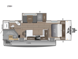 2027 Jayco Jay Feather 25BH - New Travel Trailer for sale by Fretz RV in Souderton, Pennsylvania