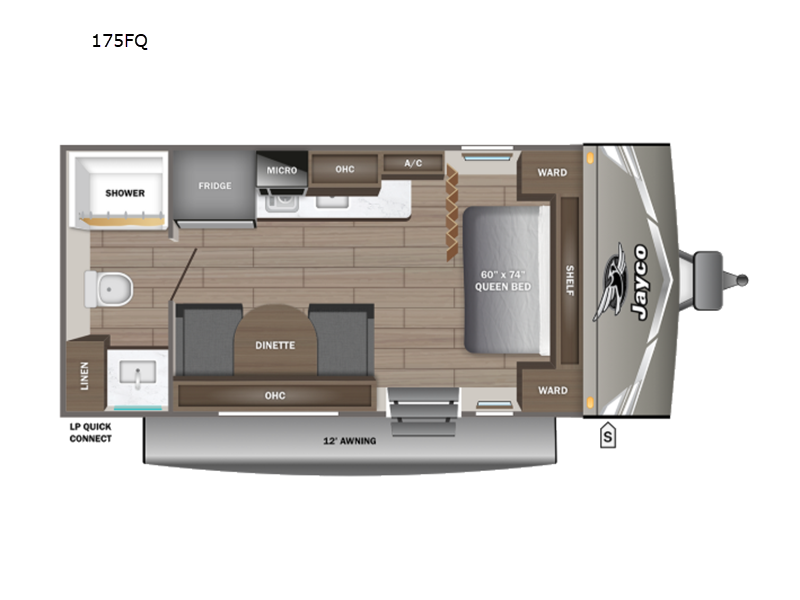 2027 Jayco Jay Flight 175FQ - New Travel Trailer For Sale by Fretz RV in Souderton, Pennsylvania