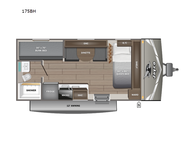 2027 Jayco Jay Flight 175BH - New Travel Trailer For Sale by Fretz RV in Souderton, Pennsylvania