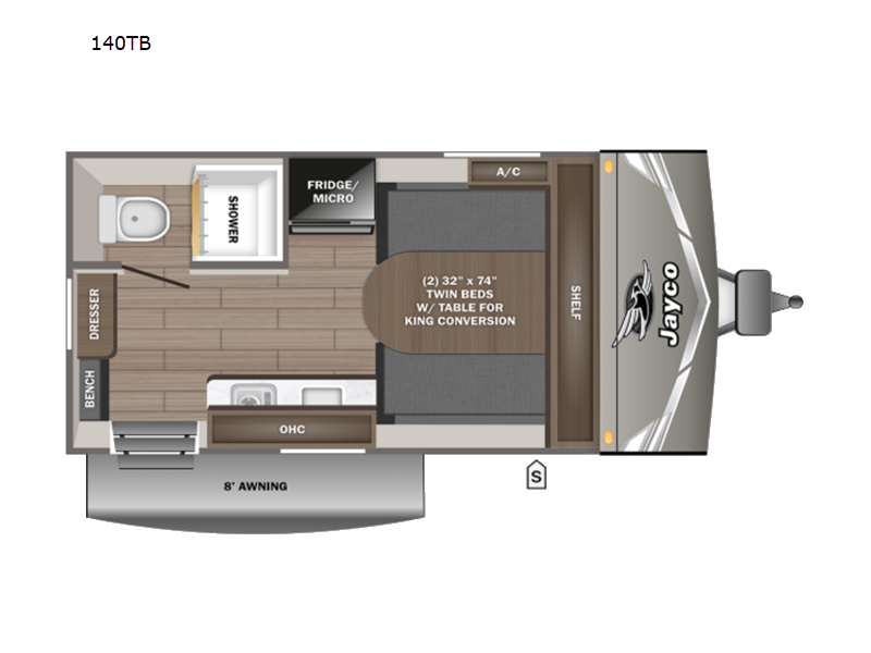 2027 Jayco Jay Flight 140TB - New Travel Trailer For Sale by Fretz RV in Souderton, Pennsylvania