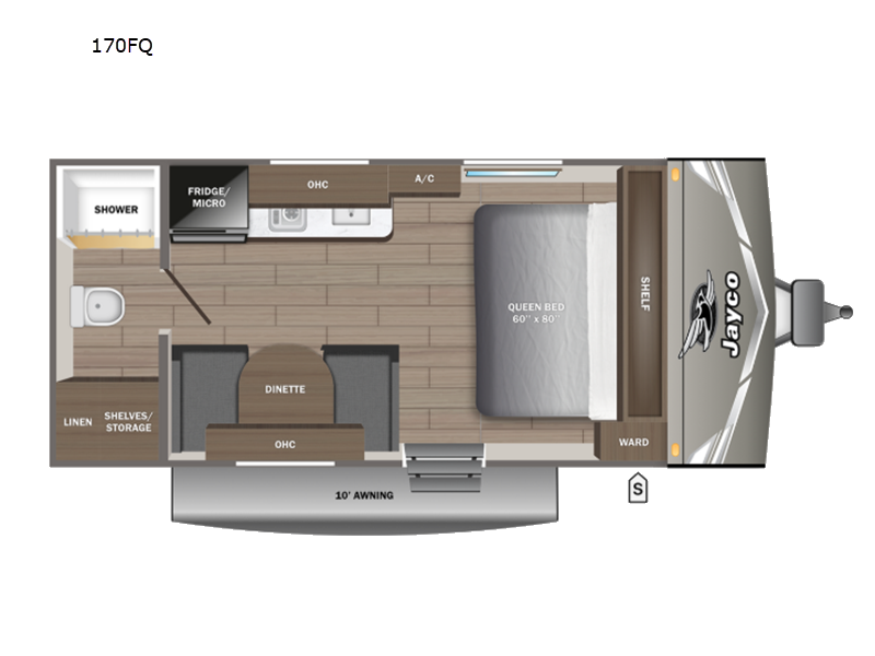 2027 Jayco Jay Flight 170FQ - New Travel Trailer For Sale by Fretz RV in Souderton, Pennsylvania