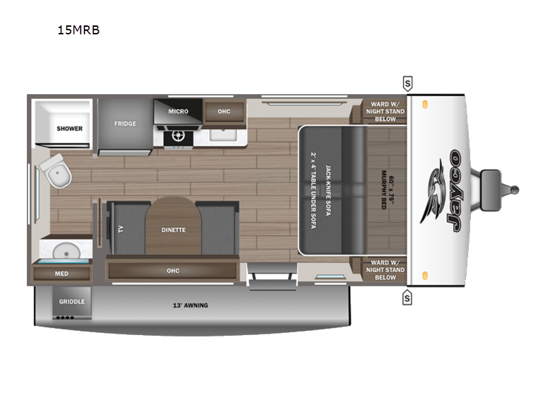 2027 Jayco Jay Feather Air 15MRB - New Travel Trailer For Sale by Fretz RV in Souderton, Pennsylvania