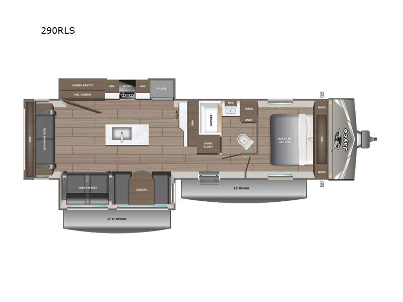 2027 Jayco Jay Flight 290RLS - New Travel Trailer For Sale by Fretz RV in Souderton, Pennsylvania features Slideout