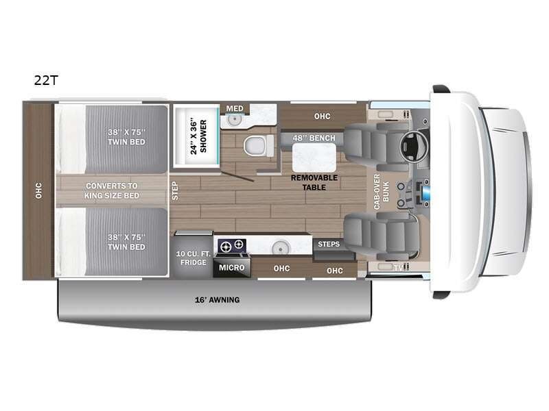 2027 Jayco Redhawk SE 22T - New Class C For Sale by Fretz RV in Souderton, Pennsylvania