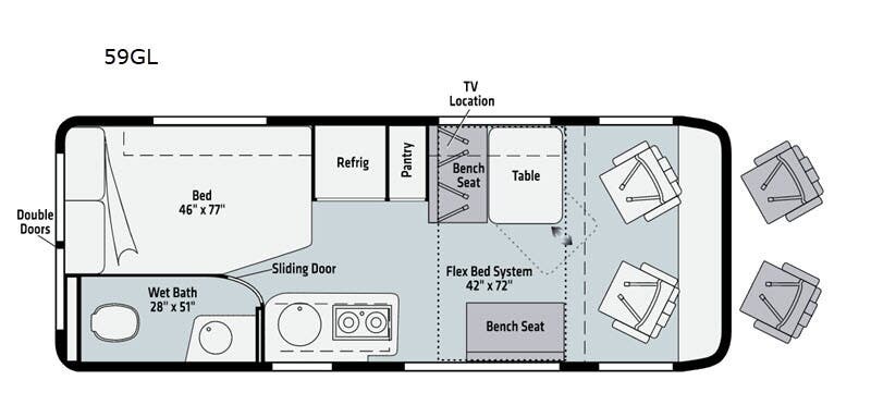 2021 Winnebago Travato 59GL - Used Class B For Sale by Fretz RV in Souderton, Pennsylvania