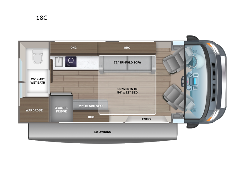 2024 Jayco Comet 18C - Used Class B For Sale by Fretz RV in Souderton, Pennsylvania