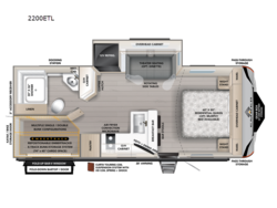 2027 Ember RV Touring Edition 2200ETL - New Travel Trailer for sale by Fretz RV in Souderton, Pennsylvania