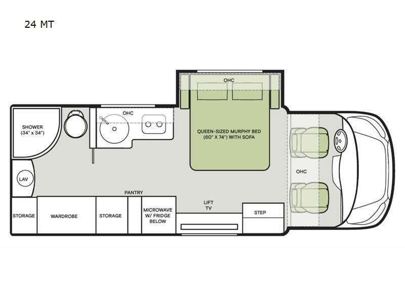 2025 Tiffin Midas 24 MT - Used Class C For Sale by Fretz RV in Souderton, Pennsylvania features Slideout