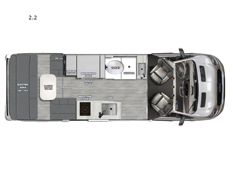 2027 Pleasure-Way Ontour 2.2 - New Class B For Sale by Fretz RV in Souderton, Pennsylvania