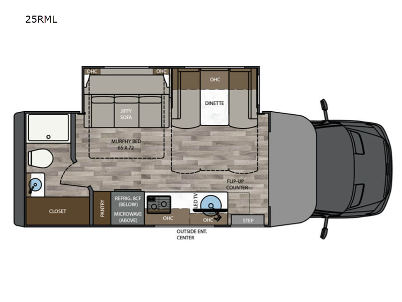 2027 Renegade RV Vienna 25RML - New Class C For Sale by Fretz RV in Souderton, Pennsylvania features Slideout