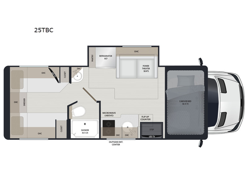 2027 Renegade RV Vienna 25TBC - New Class C For Sale by Fretz RV in Souderton, Pennsylvania features Slideout