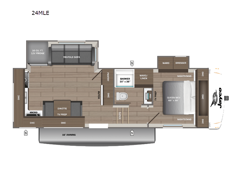 2027 Jayco Eagle SLE 24MLE - New Fifth Wheel For Sale by Fretz RV in Souderton, Pennsylvania features Slideout