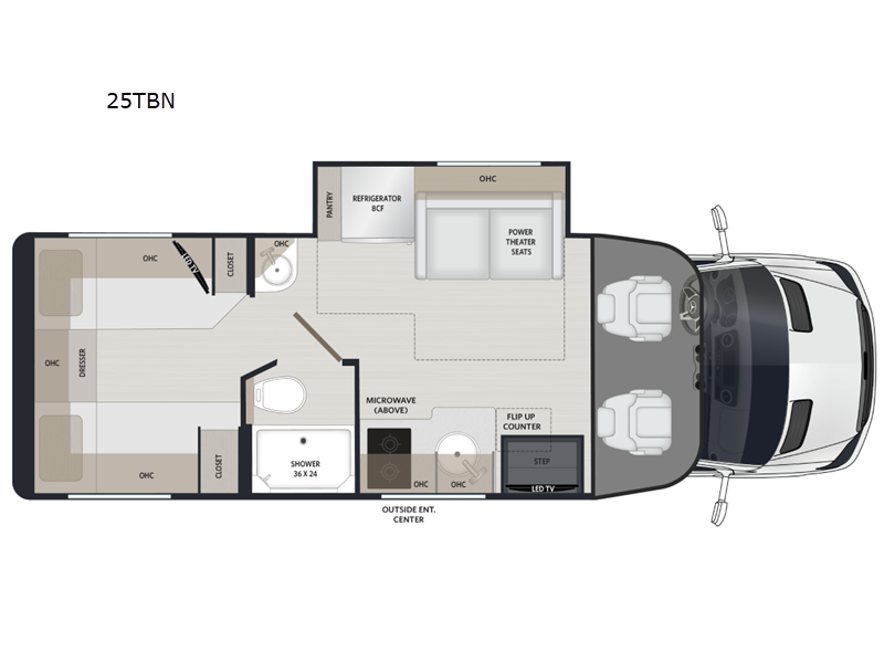 2027 Renegade RV Vienna 25TBN - New Class C For Sale by Fretz RV in Souderton, Pennsylvania features Slideout