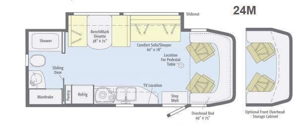 2013 Winnebago View 24M - Used Class C For Sale by Fretz RV in Souderton, Pennsylvania features Slideout