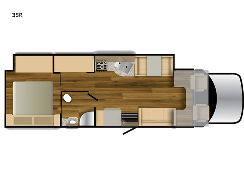 2023 Nexus Rebel 35R - Used Super C For Sale by Fretz RV in Souderton, Pennsylvania features Slideout