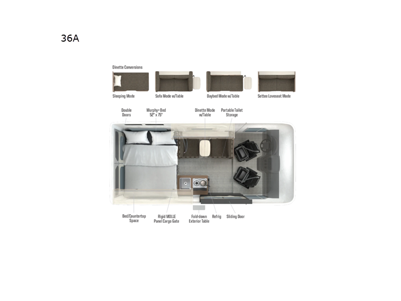 2027 Winnebago Solis Pocket 36A - New Class B For Sale by Fretz RV in Souderton, Pennsylvania