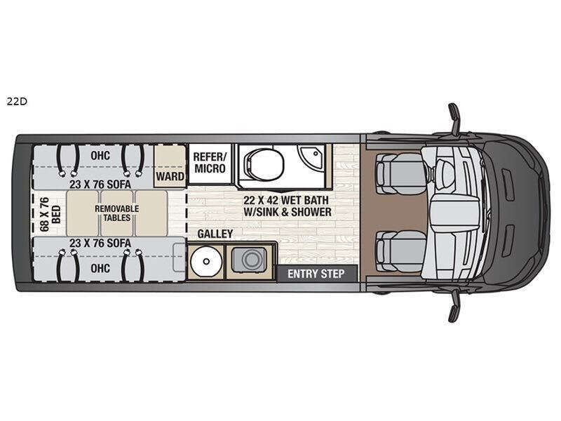 2019 Coachmen Crossfit 22D - Used Class B For Sale by Fretz RV in Souderton, Pennsylvania