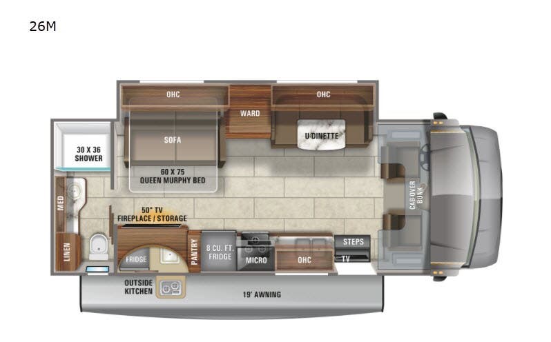2021 Jayco Redhawk 26M - Used Class C For Sale by Fretz RV in Souderton, Pennsylvania features Slideout