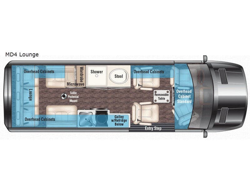 2019 Midwest Passage MD4 Lounge