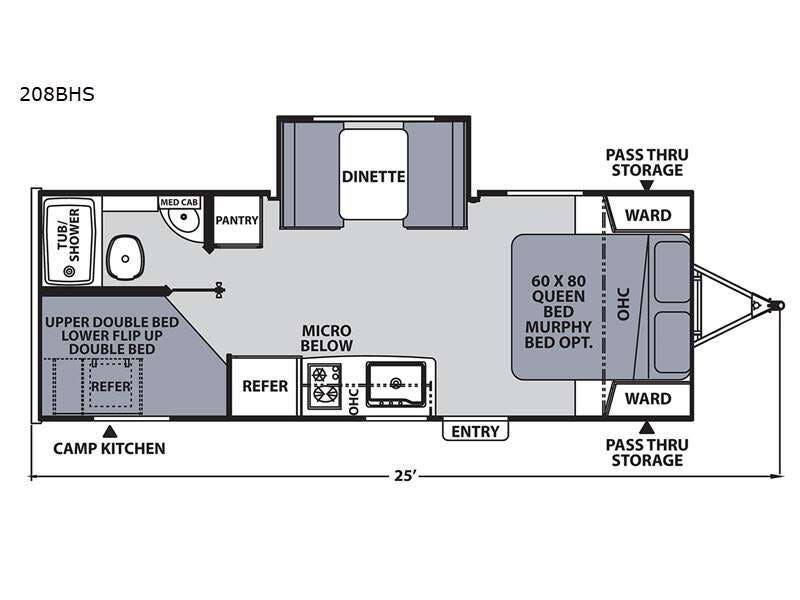 2022 Coachmen Apex Nano 208BHS - Used Travel Trailer For Sale by Fretz RV in Souderton, Pennsylvania features Slideout
