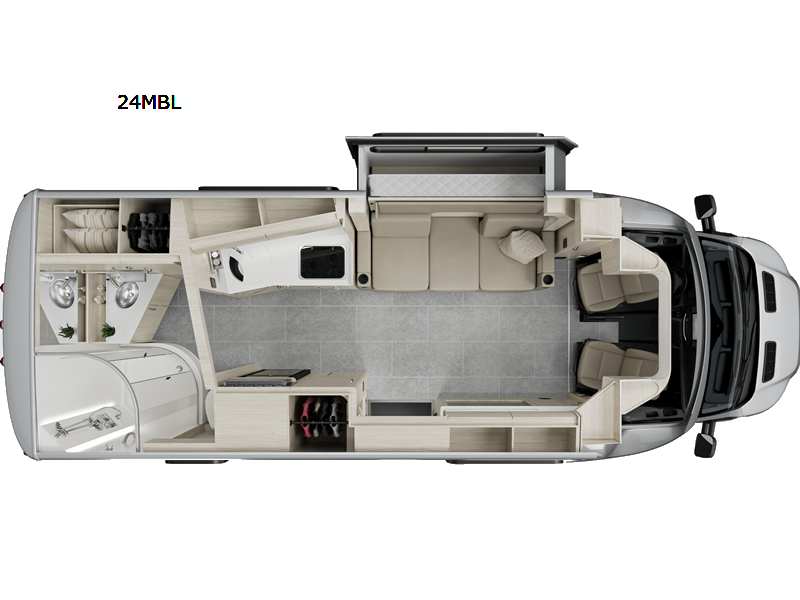 2023 Leisure Travel Wonder MTRH. - Used Class B For Sale by Fretz RV in Souderton, Pennsylvania features Slideout