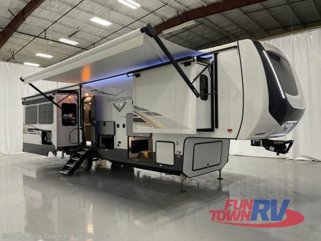 2022 Cedar Creek Champagne Edition 38EBS by Forest River from Fun Town RV - Cleburne in Cleburne, Texas