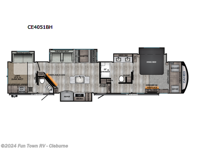 2023 CrossRoads Cameo CE4051BH - New Fifth Wheel For Sale by Fun Town RV - Cleburne in Cleburne, Texas