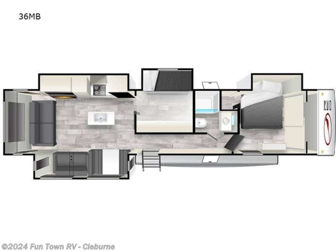 2023 Forest River Cardinal Red 36MB - New Fifth Wheel For Sale by Fun Town RV - Cleburne in Cleburne, Texas