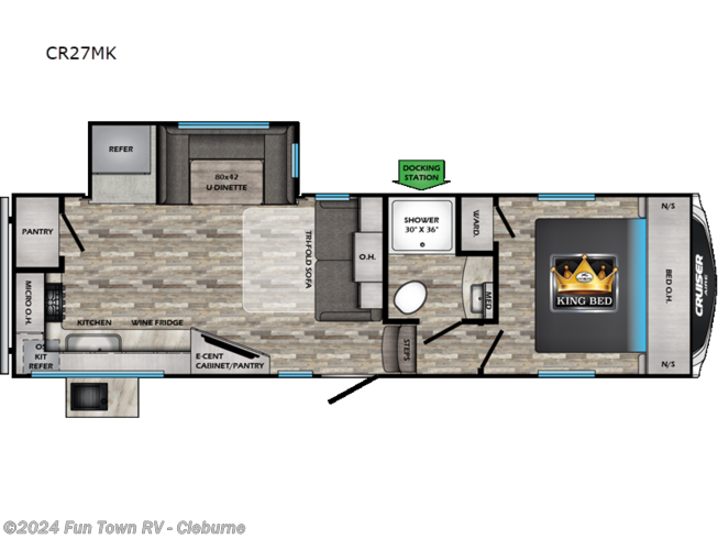 2023 CrossRoads Cruiser Aire CR27MK - New Fifth Wheel For Sale by Fun Town RV - Cleburne in Cleburne, Texas