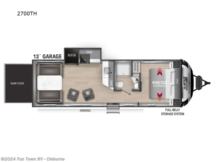 Used 2023 Cruiser RV MPG 2700TH available in Cleburne, Texas