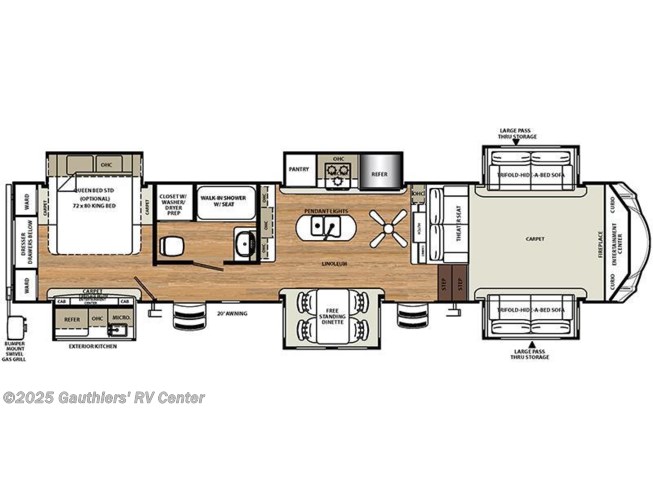 2018 Forest River Sierra 379flok Rv For Sale In Scott La 70583 Rgg45564 Rvusa Com Classifieds