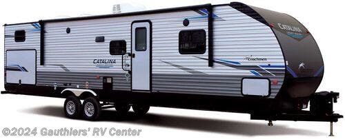 Stock Image for Forest River Coachmen Catalina. Options, colors, and floor plan may vary.