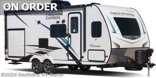 Stock image for Forest River Coachmen Freedom Express Ultra Lite. Options, colors, and floorplan may vary.